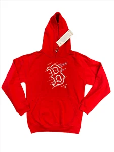 Boston Red Sox Hoodie Men's MLB Etch Logo Hoodie - New - Picture 1 of 3