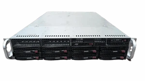 Supermicro 2U Server X11DDW-L 2x Gold 6152 2.1GHz 44-Cores | 256GB | S3108M - Picture 1 of 5
