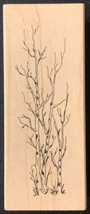 Judith Winter Bare Trees Rubber Stamp O-27 - Picture 1 of 3