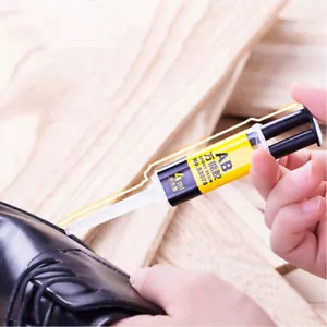 1-3pcs Epoxy Strong Resin AB Glue Fast Drying Repair For Glass Ceramics Plastic - Picture 1 of 15
