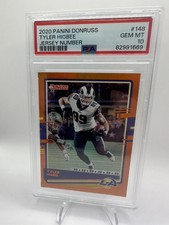 2020 Panini Donruss Tyler Higher Jersey Number # 148 PSA 10 [28/89]