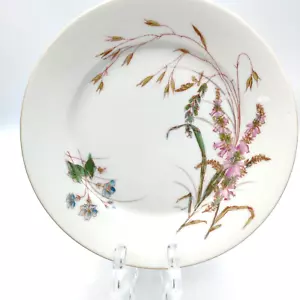 Antiker französischer Limoges Tressemanes & Vogt D&C 1497 Salatteller floral 1890er - Bild 1 von 6