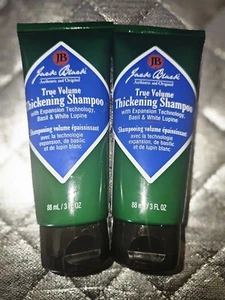 Jack Black True Volume Thickening Shampoo 3 Oz Both Are Sealed Lot Of 2 - Picture 1 of 1