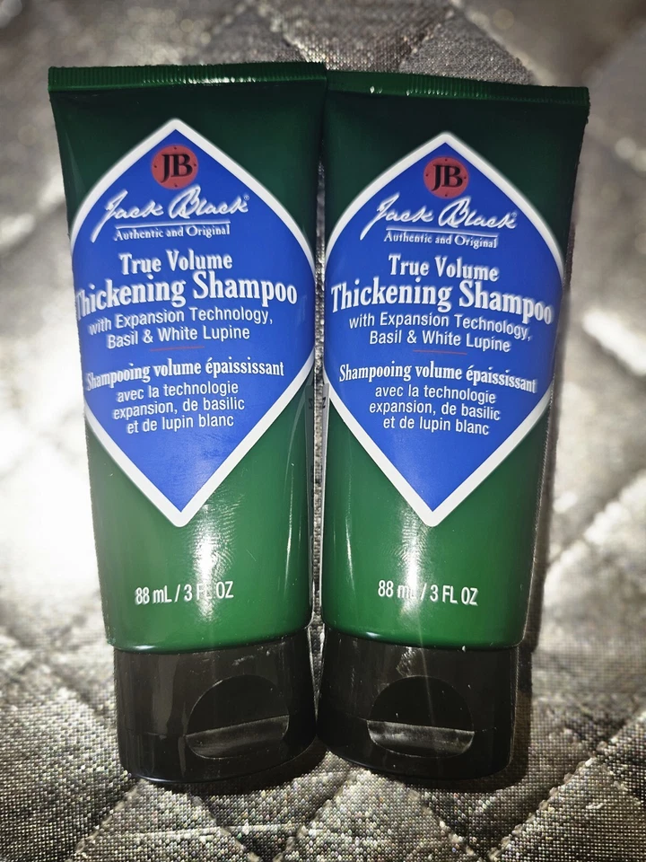 Jack Black True Volume Thickening Shampoo 3 Oz Both Are Sealed Lot Of 2 - Image 1 of 1