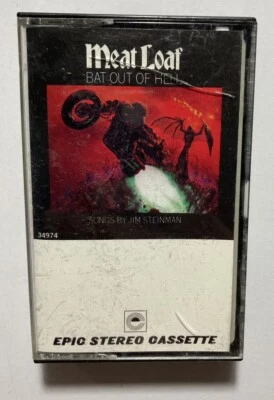 MEATLOAF “Bat Out of Hell” 1977 CASSETTE Tape (Epic PCT 34974) Paradise By The.. - Image 1 of 4