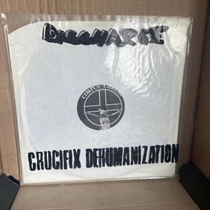 Crucifix Dehumanization Vinyl Lp 1983 IN CUSTOM SLEEVE - FREE TRACKED POST Krt1 - Picture 1 of 4