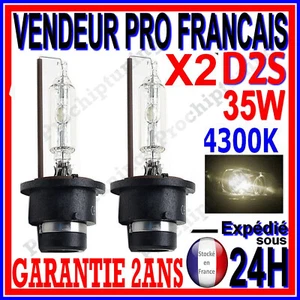 2 AMPOULE PHILIPS AU XENON D2S 85122 85v 35W P32D-2 85122VIC1 LAMPE en 4300K 12V - Imagen 1 de 8