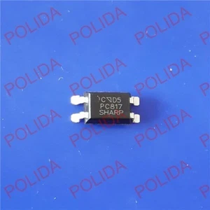 50PCS OPTOCOUPLER SHARP SOP-4 ( SMD-4 ) PC817C PC817 - Picture 1 of 1
