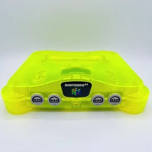 NEU Nintendo 64 N64 Limited Klar Extrem Grün Custom Konsole nur Funtastic - Bild 1 von 7