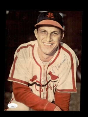 Stan Musial JSA COA Signed  8x10 Photo Vintage Autograph St. Louis Cardinals - Image 1 of 3