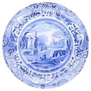 Kuchenteller Spode Copeland Blue Italian - Picture 1 of 2