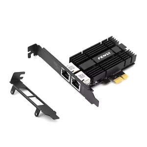 Dwuportowa karta do gier RJ45 LAN NIC 2,5G Gigabitowa karta sieciowa Intel I226 PCI-E x1 - Zdjęcie 1 z 8