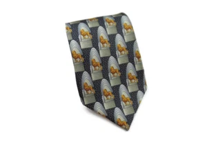 Parker Sage "Leo" 100% Woven Silk Men's Necktie Made in USA - Picture 1 of 6