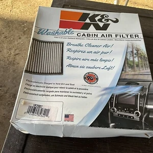 Filtro de aire de cabina K&N VF2007 - diseñado para Hyundai/Kia 2001-2018 selectos - Imagen 1 de 3