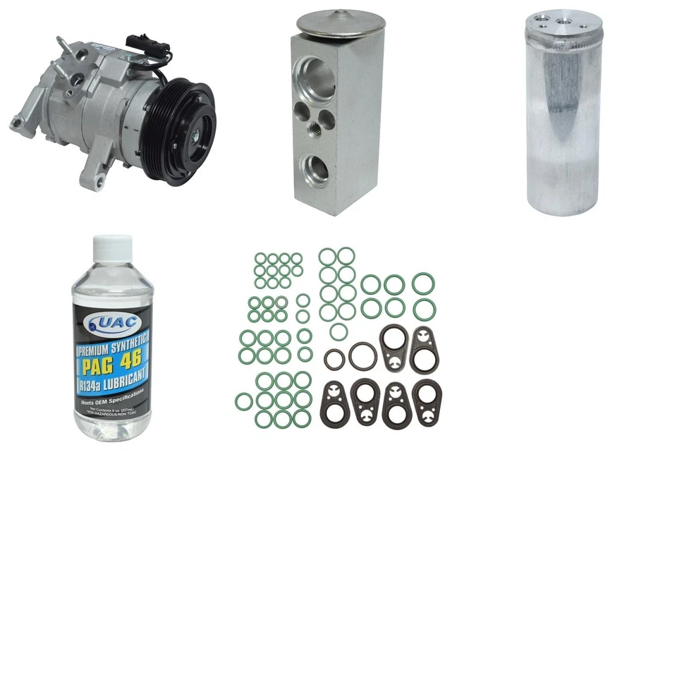 Kit de compresor de aire acondicionado UAC para Dodge Durango 2004-2006 Foto 1 de 1
