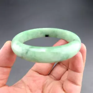 59mm jade,natural jade,Beautiful fashion, natural jadeite jade,bracelet A50 - Picture 1 of 8