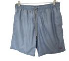 Ted Baker The World's Your Lobster Lined Blue Swim Trunks Shorts Mens Size 5 Lg