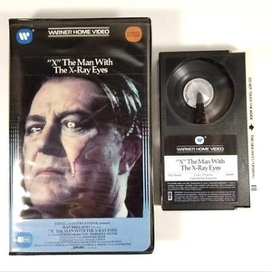 X THE MAN WITH THE X-RAY EYES (1963) Corman Horror/sci-fi Classic Betamax Tape - Picture 1 of 10