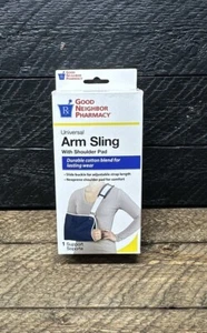 GNP Good Neighbor Pharmacy Universal Arm Sling With Shoulder Pad One Size - Picture 1 of 5