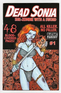 Dead Sonja 1 NM She-Zombie With a Sword 48 PG Blatant Parody Comics Book 2006 - Picture 1 of 2