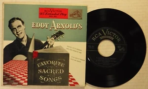 EDDY ARNOLD’S FAVORITE SACRED SONGS / RCA EPA 261 / 45 RPM EXTENDED PLAY - Picture 1 of 2