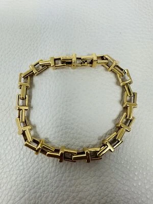 Tiffany & Co 18K Rose Gold Hardware Link Bracelet  - Image 1 of 4