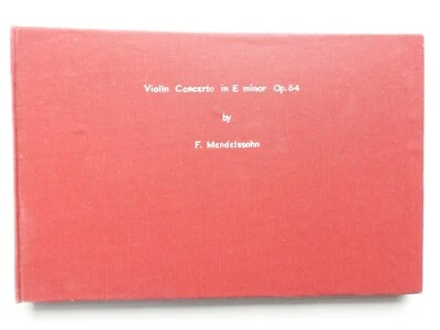 Mendelssohn - Violin Concerto in E minor Op 64  Penguin Scores  pocket study HB - Image 1 of 3
