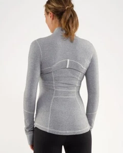 AUSGEZEICHNETE LULULULEMON DEFINE JACKE HERRINGBONE GHOST BEHEIDETE KOHLE HERINGBONE 4 - Bild 1 von 7