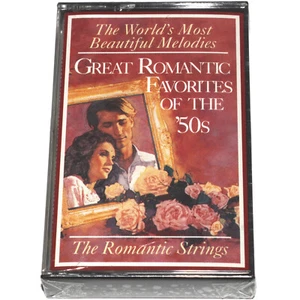 The Romantic Strings Great Favorites Of The 50s (Cassette Tape 1994) NEW SEALED - Picture 1 of 4