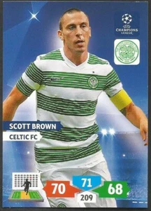 PANINI UEFA CHAMPIONS LEAGUE ADRENALYN XL -2013-14-CELTIC-SCOTT BROWN - Imagen 1 de 1