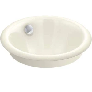Kohler Iron Plains 12" Cast Iron Vessel/Drop-In/Undermount Bathroom Sink - Picture 1 of 1