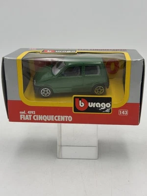 DIE CAST 1/43 " FIAT CINQUECENTO " (4193) BURAGO - Immagine 1 di 2