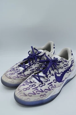 Nike Kobe 8 Purple/White Shoes size 7Y - Image 1 of 4