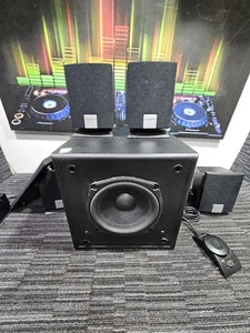 K1113 CREATIVE INSPIRE 5.1 5300 EAX SURROUND SOUND SPEAKER SYSTEM & REMOTE  - Picture 1 of 15