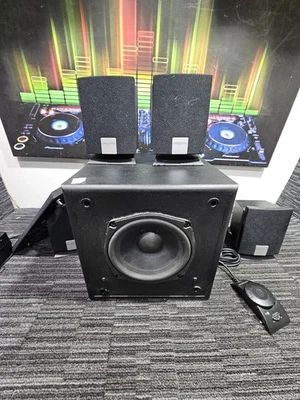 K1113 Creative Inspire 5.1 5300 EAX SURROUND SOUND LAUTSPRECHERSYSTEM & FERNBEDIENUNG  - Bild 1 von 4