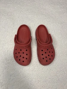 Crocs Erwachsene Unisex Rot Classic Clogs - Bild 1 von 8