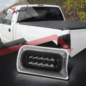 (DUAL ROW LED) Black 3rd Third Brake Light for 94-03 S10 Sonoma Standard Cab - Foto 1 di 6