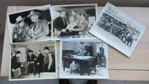 Lot 5 photos Argentiques, ancienne, film ,western ,à identifier , 25X20cm .(24). - Picture 1 of 6