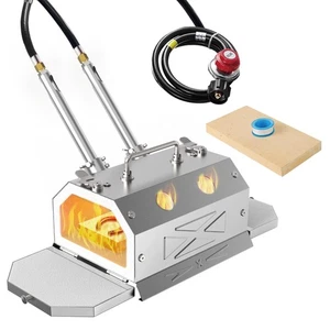 Portable Blacksmith Beginner Forge Kit with 30PSI Regulator, Dual Burners Pro... - Bild 1 von 9