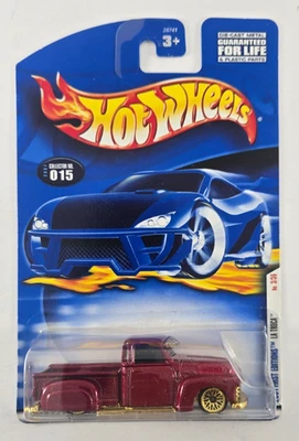 2001 Hot Wheels #15 First Editions 3/36 LA TROCA Red w/Gold Lace Sp wOld HW Logo - Image 1 of 4
