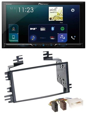 Pioneer MP3 Bluetooth USB 2DIN DAB Autoradio für Kia Rio Rio5 Sportage Hyundai A - Bild 1 von 4