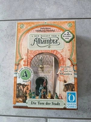 Alhambra 2. Erweiterung Die Tore der Stadt Queen Games 2004 Wie Neu - Bild 1 von 4