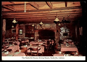 Postcard Nashville House Dining Room, Nashville, IN - Picture 1 of 2