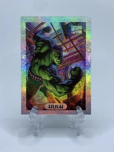 1994 Marvel Masterpieces - Silver Holofoil Limited Edition - Hulk #4 - Picture 1 of 4