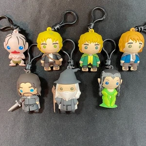 El Señor de los Anillos LOTR 3D Figura Bolsa Clips Lote de 7 Dos Torres - Imagen 1 de 16