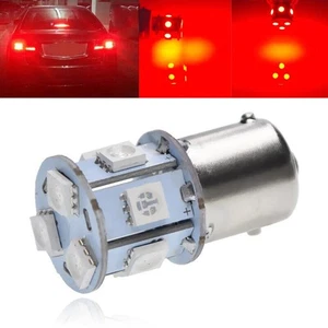 5050 Lampe LED 21/5W 1157 BAY15D 12V 9SMD Birne Rücklicht Bremslicht Rot - Picture 1 of 4