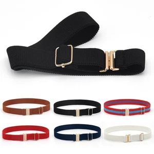 Hot 2020 Belt Child Children Elastic Girl Casual Kids Polyester School - Picture 1 of 18
