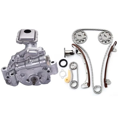Timing Chain Oil Pump Kit For Toyota RAV4 For Camry Corolla 2.4L 2AZFE 01-10 - Image 1 of 4