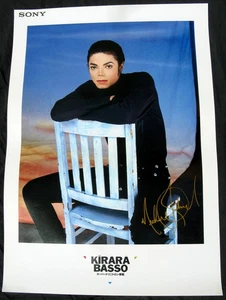 Michael Jackson Affiche Giant Poster SONY KIRARA BASSO 83x60cm JAPAN PROMO 1991 - Imagen 1 de 13