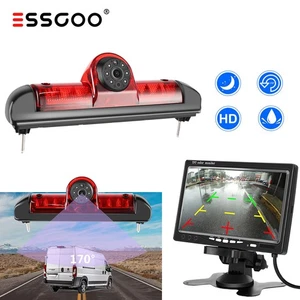 7" Monitor AHD Bremsleuchte Rückfahrkamera Für Fiat Ducato Peugeot Boxer Citroen - Bild 1 von 12